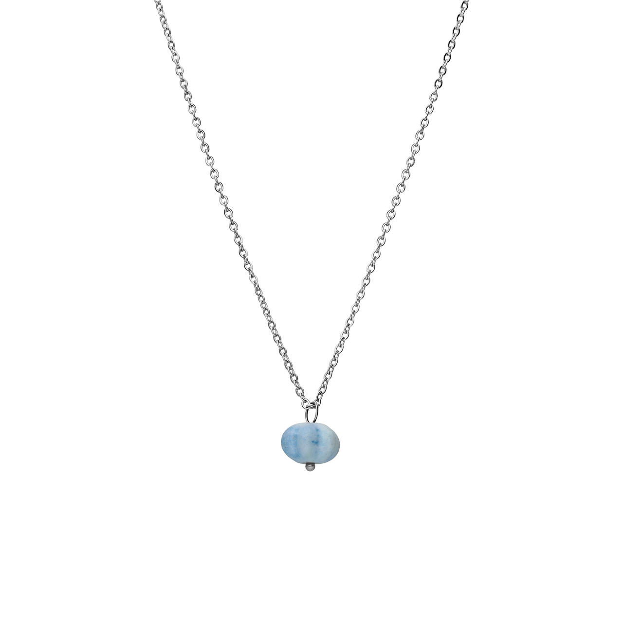Stalen ketting met pompoen voor dames