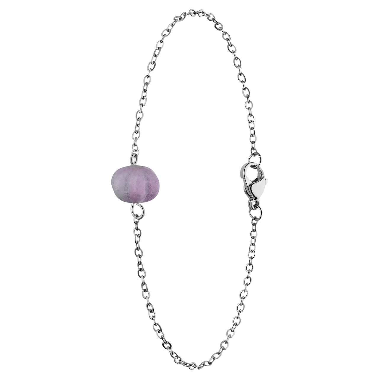 Armband aus Edelstahl mit Kürbis
