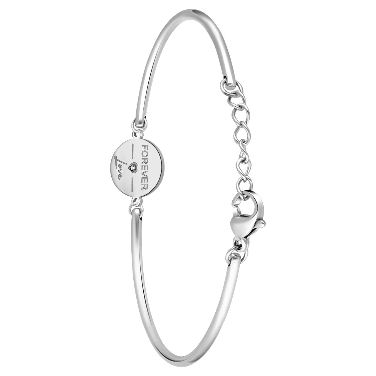 Armband aus Edelstahl Forever Love