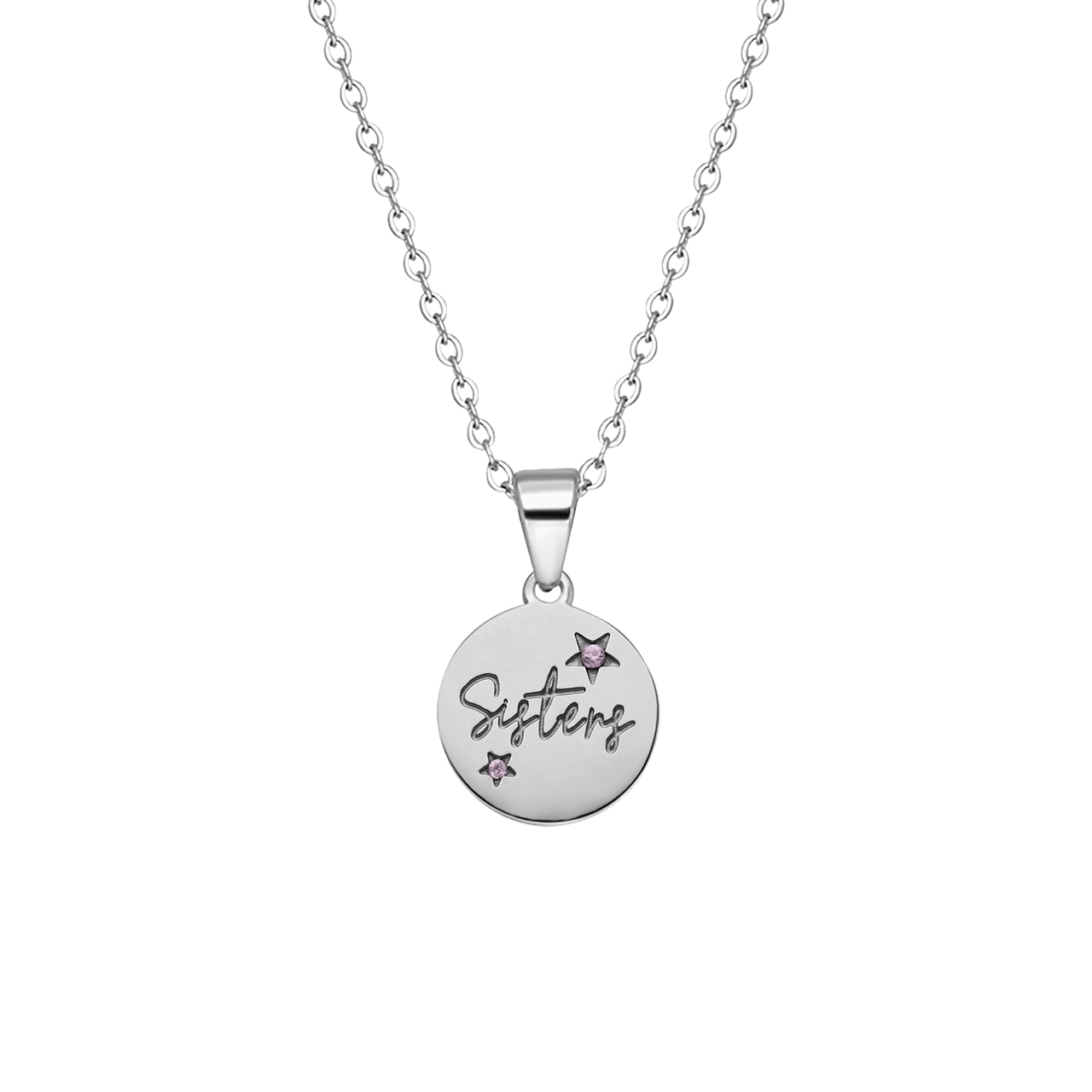 LivLiv stainless steel ketting sisters voor dames