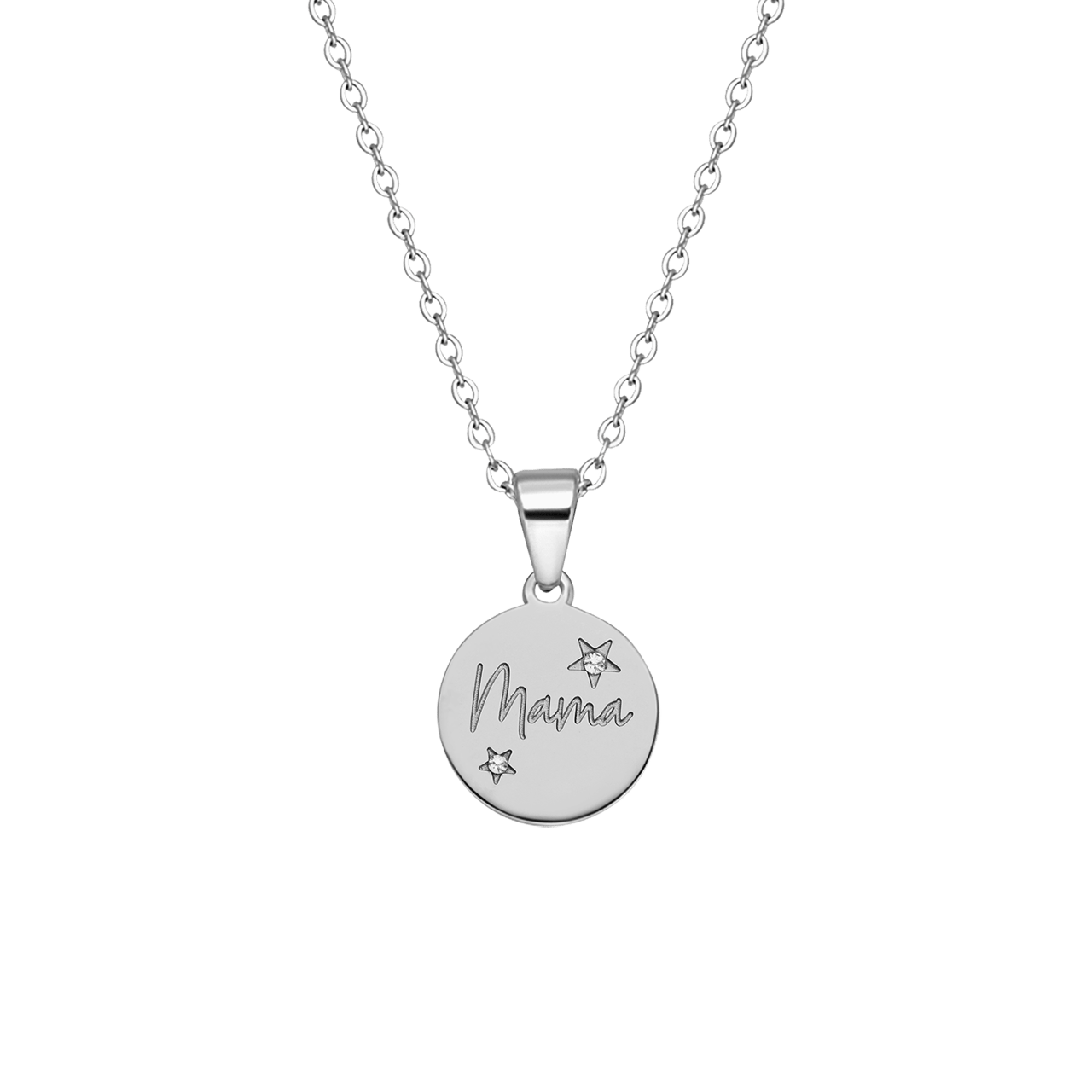 LivLiv stainless steel ketting mama voor dames