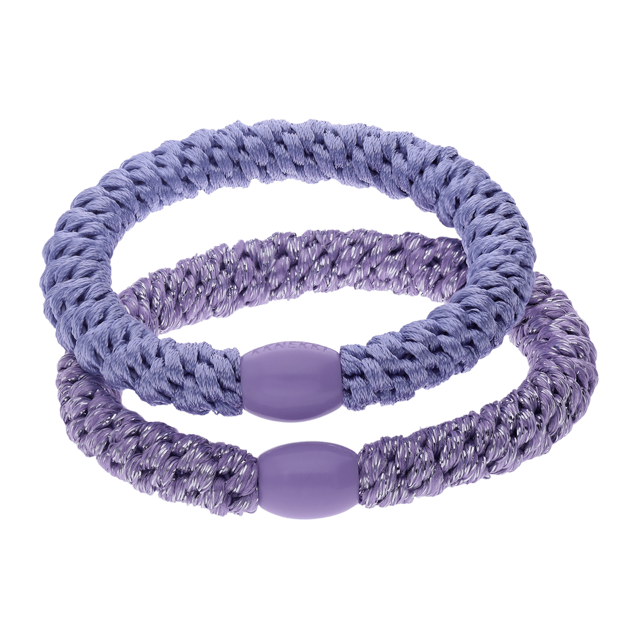 Haarelastiekje paars set