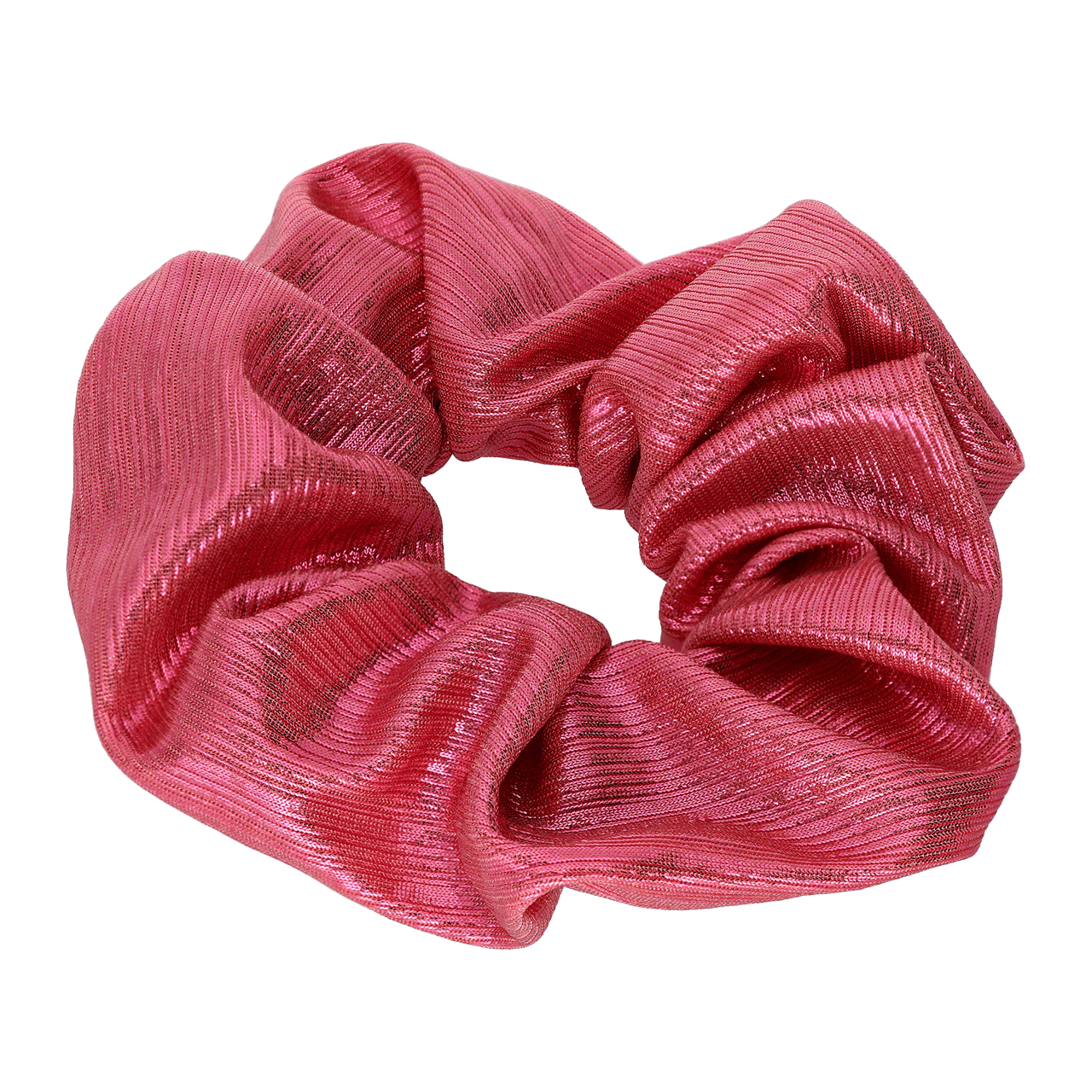 Roze glitter scrunchie