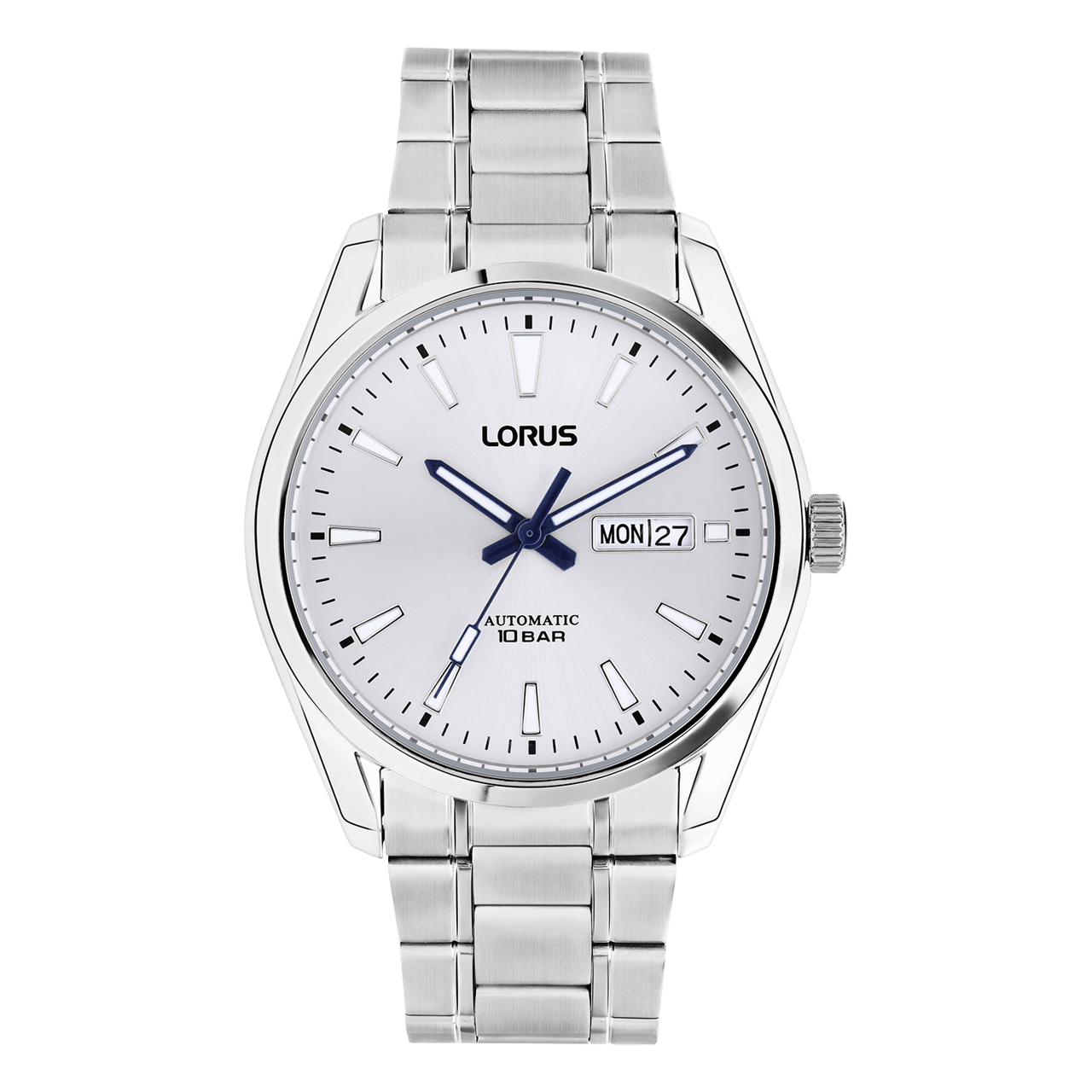 Lorus Heren Horloge Automatic Zilverkleurig RL455BX9