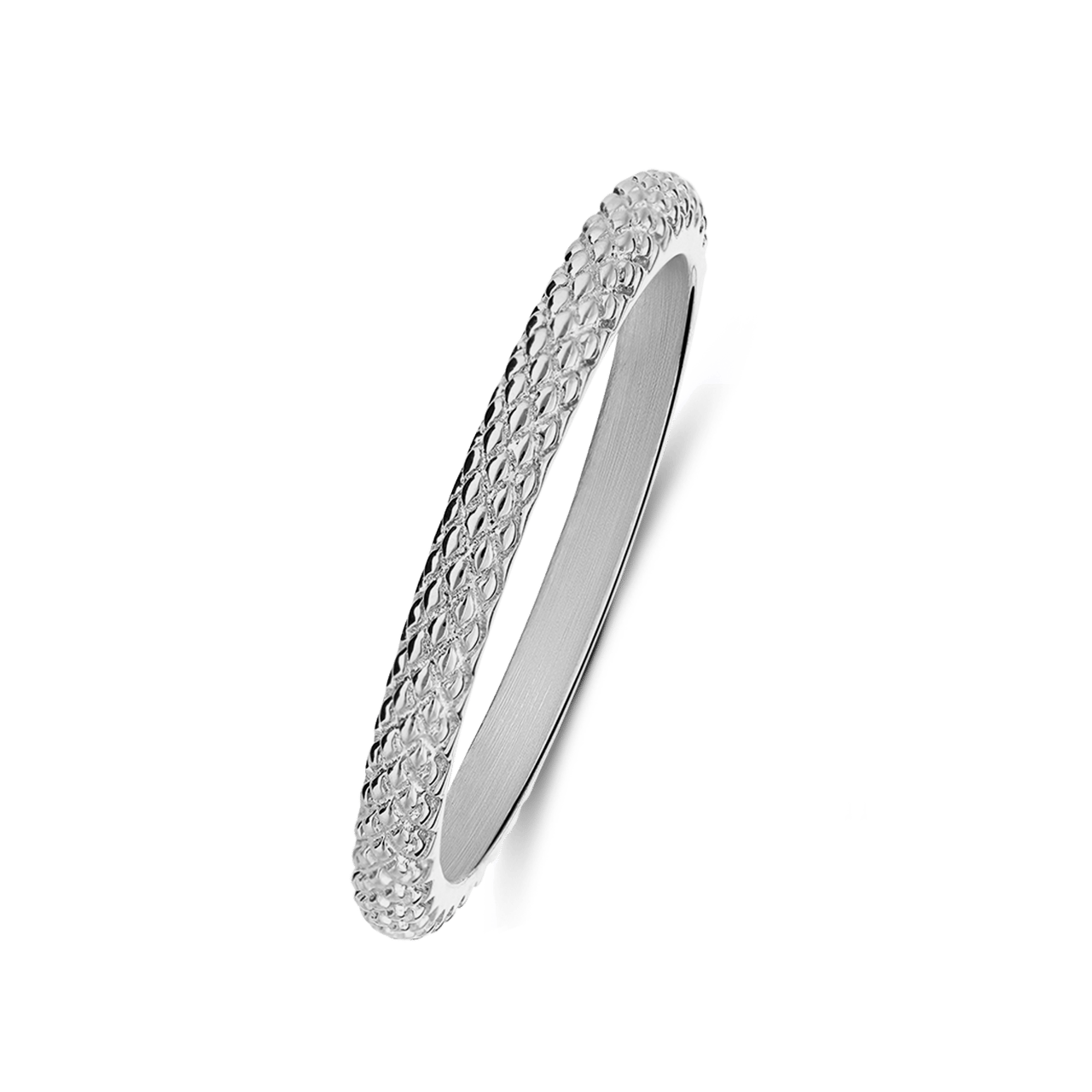 Promise Ring: Verzierter Edelstahlring