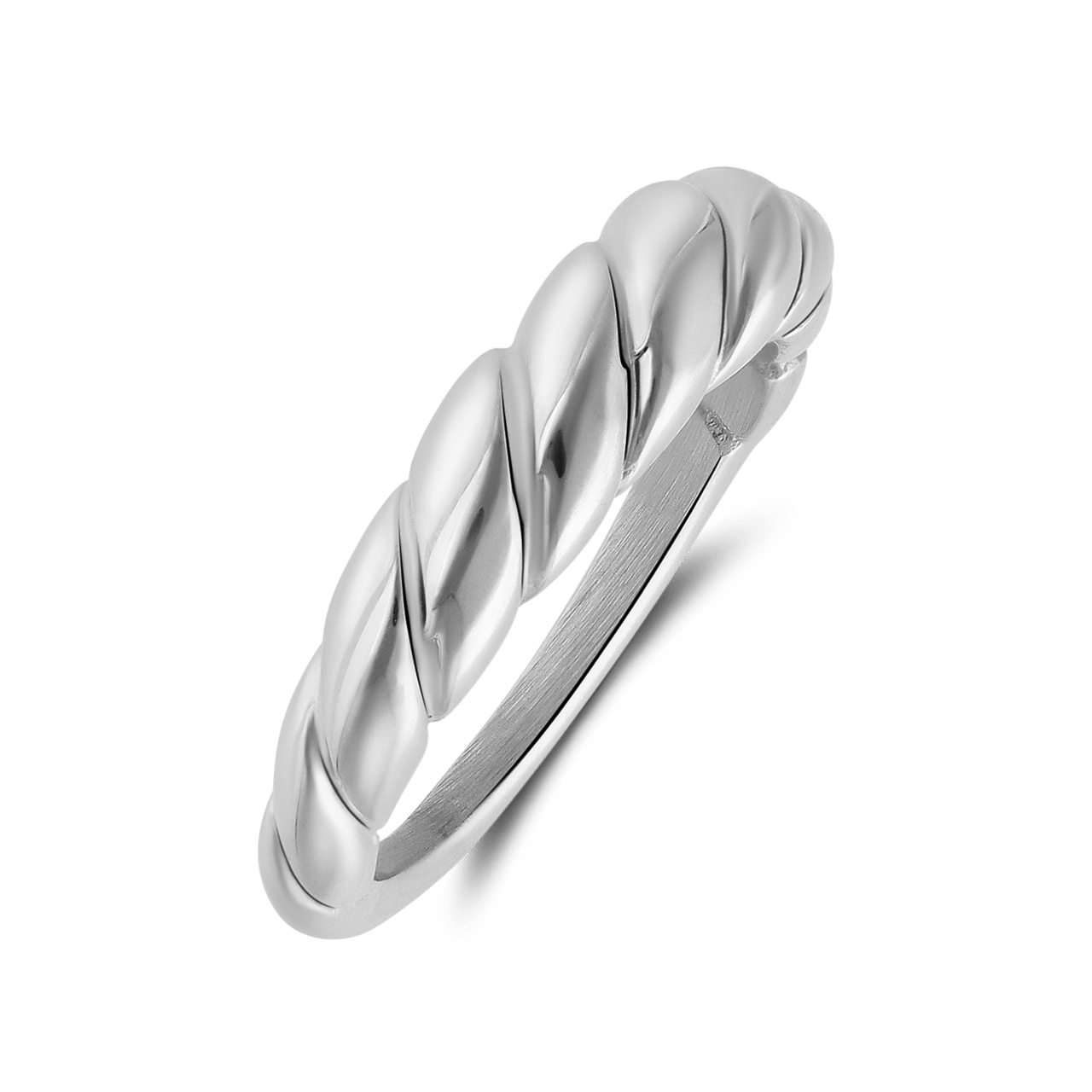 Stainless steel ring draai 5,5mm