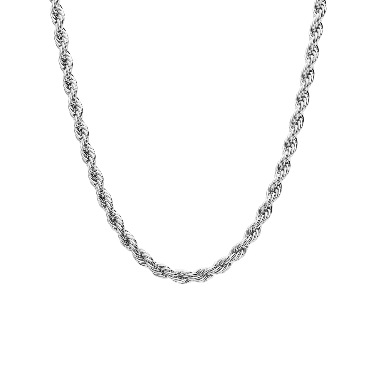 Stainless steel schakelketting 5mm voor dames