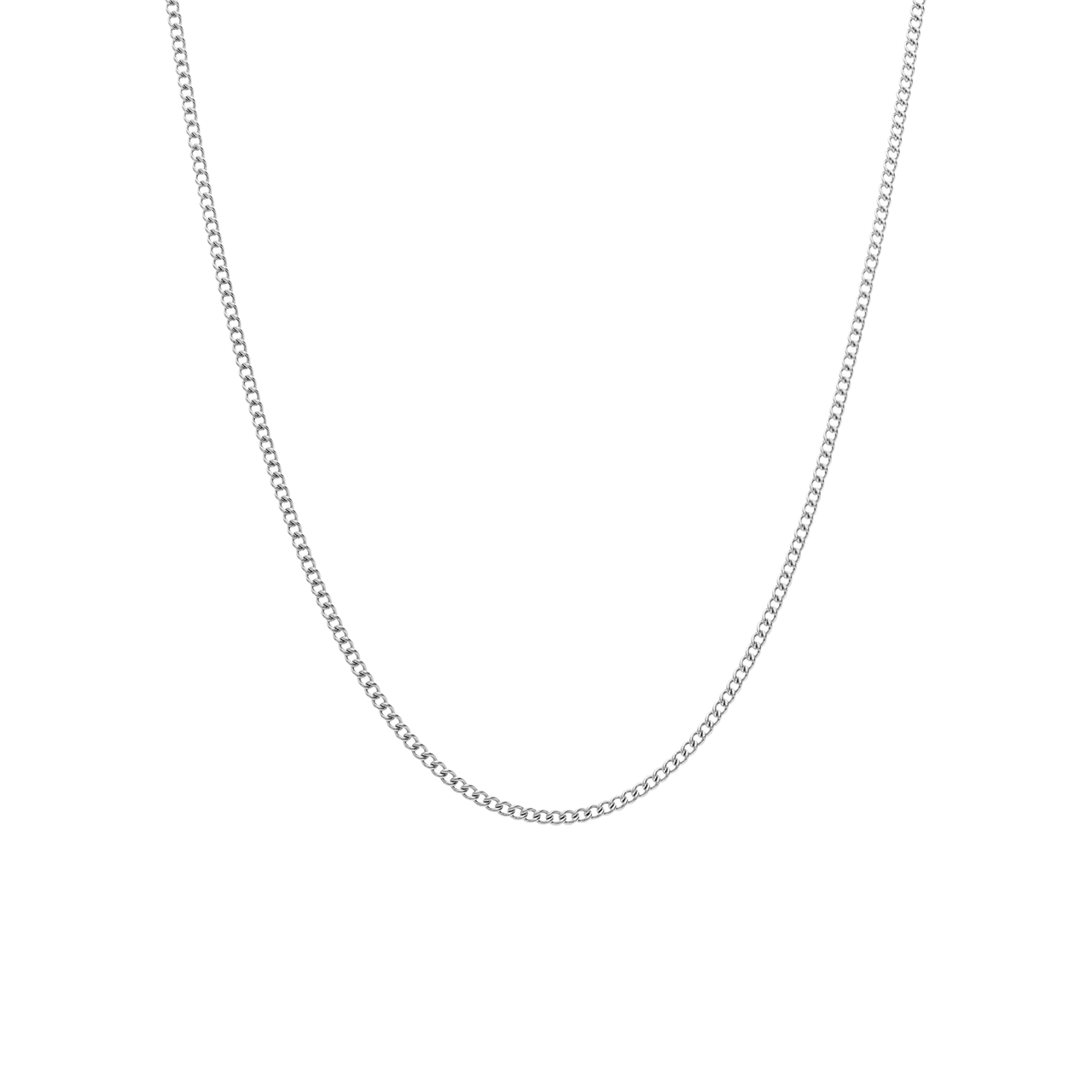 Stainless steel schakelketting 2mm voor dames
