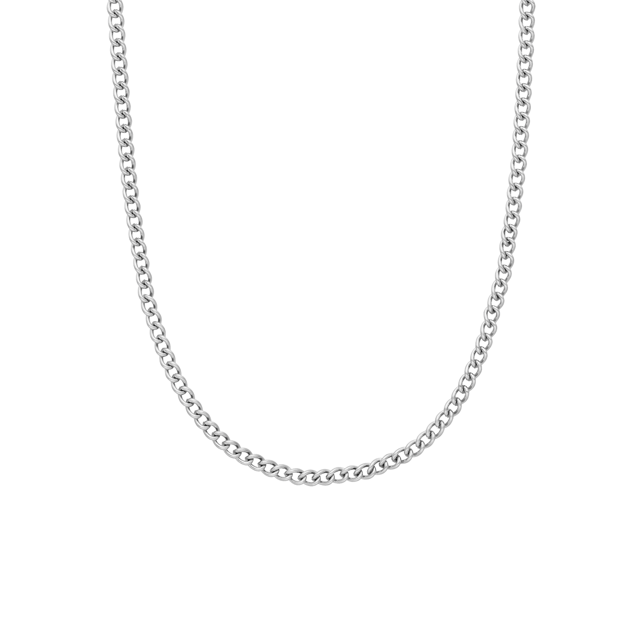 Stainless steel schakelketting 3mm voor dames