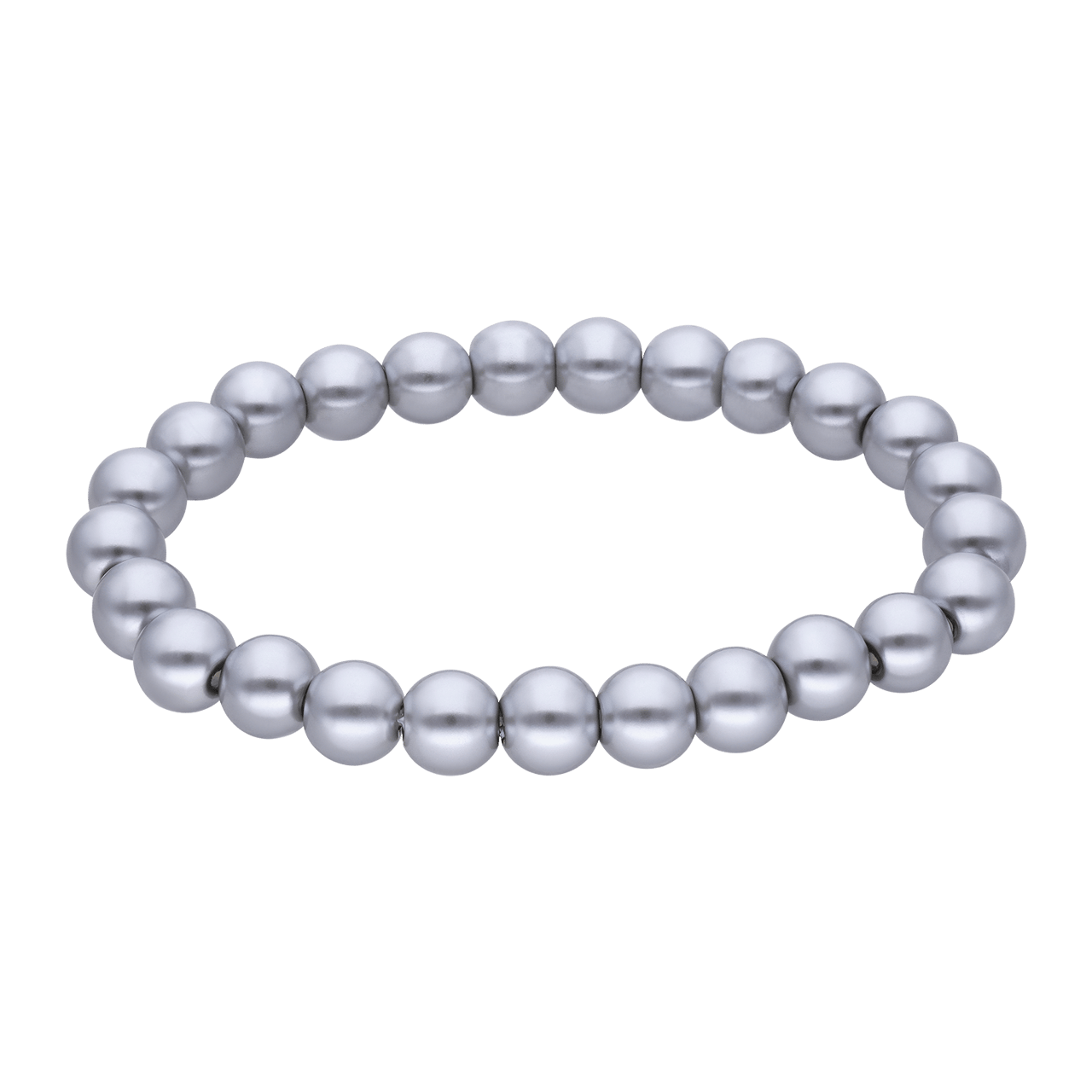 Bijoux-Perlenarmband grau