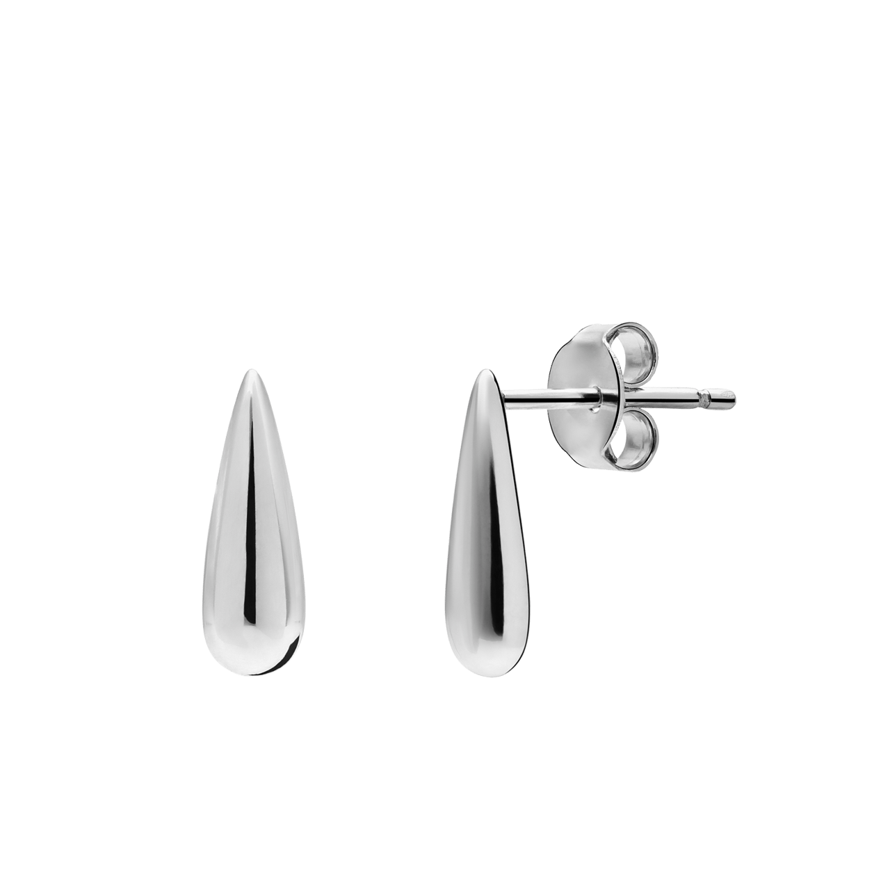 Ohrstecker, 925er Silber, Tropfen