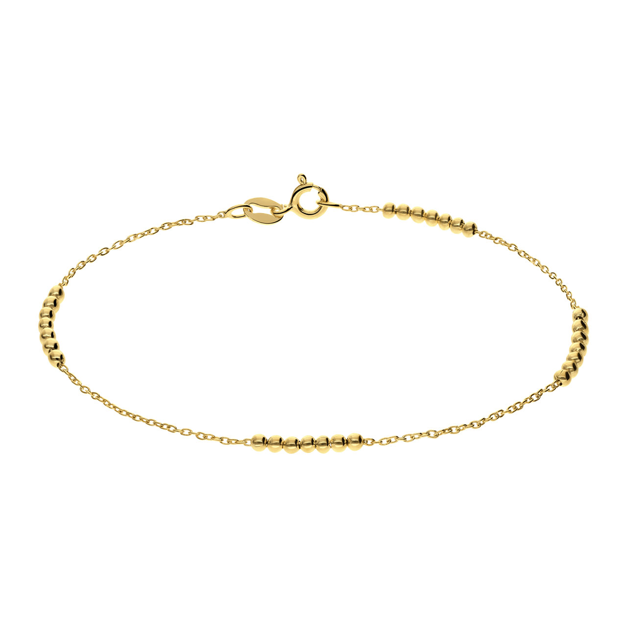 Zilveren goldplated armband voor dames