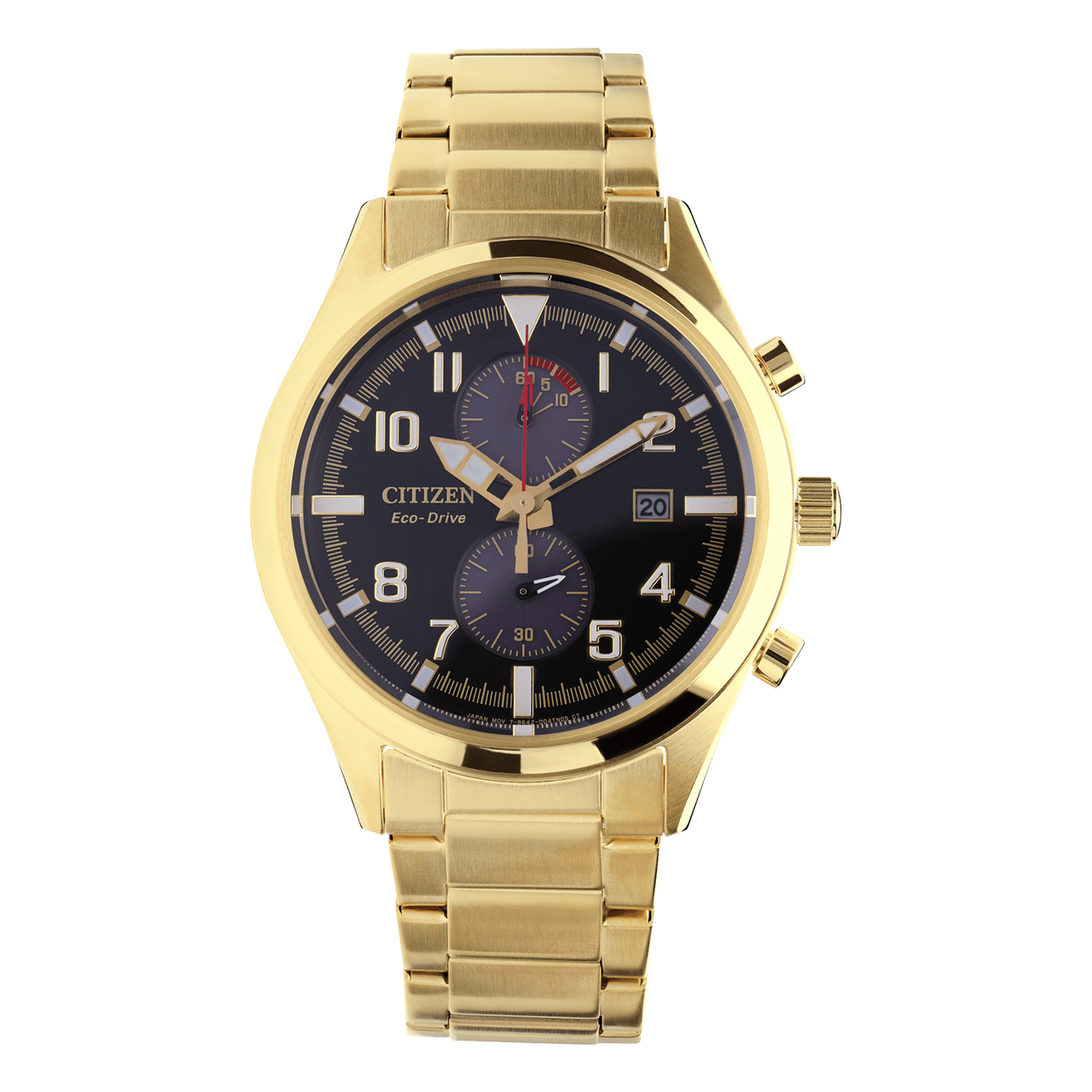 Citizen Solar Herrenarmbanduhr aus Stahl CA7022-87E