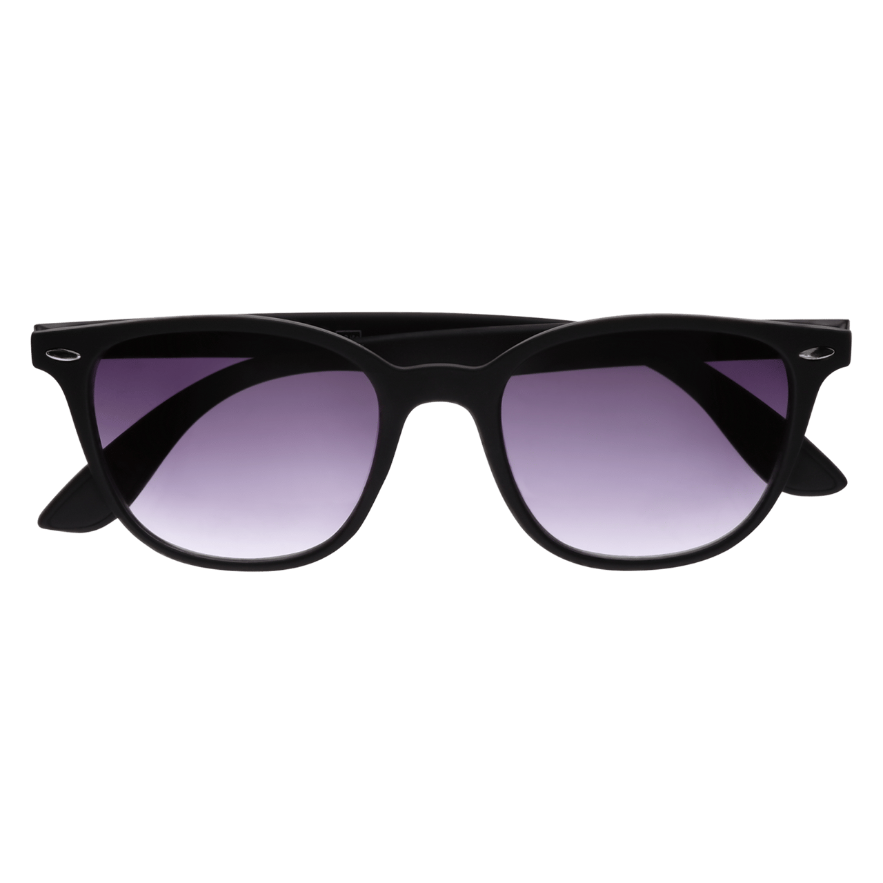 Sonnenbrille mit schwarzem Rahmen