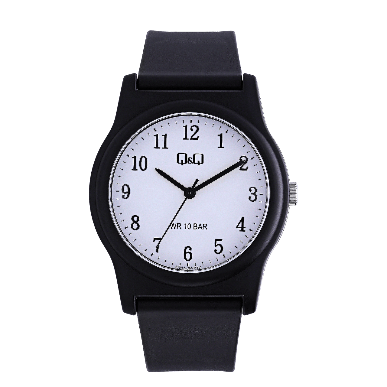 Q&Q Herrenuhr mit Gummi-Armband G22A-001VY