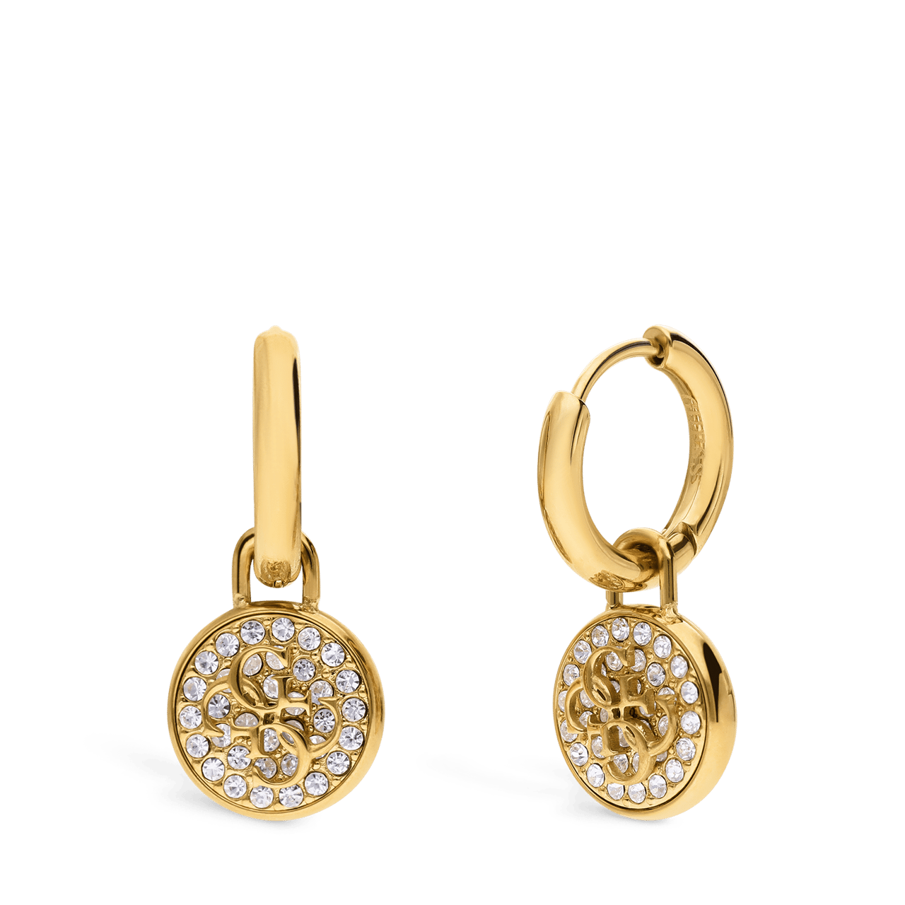 Guess stalen goldplated oorbellen DREAMING GUESS