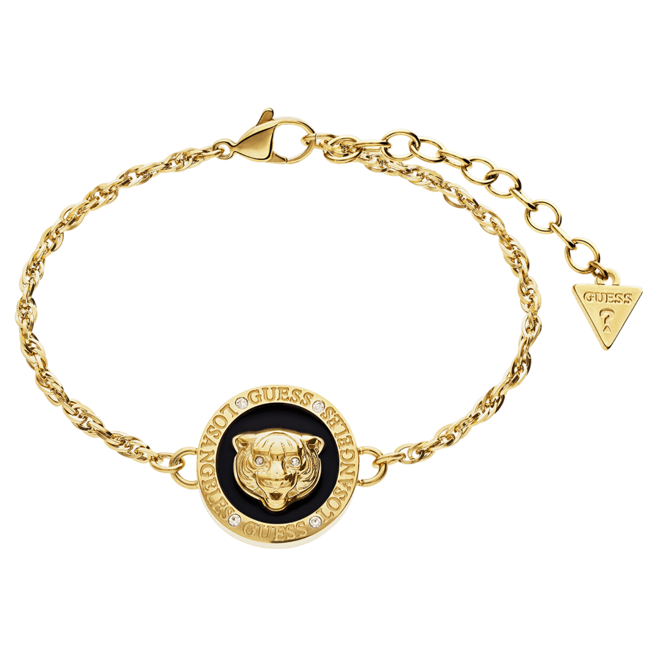Guess Armband aus Edelstahl, vergoldet, DAKTARI