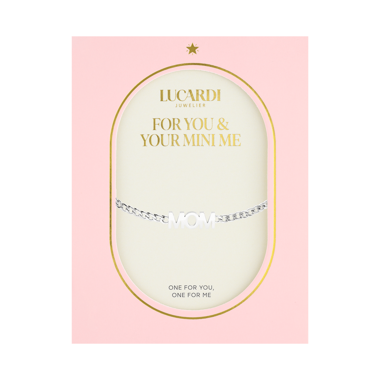 Stainless steel armbanden mom