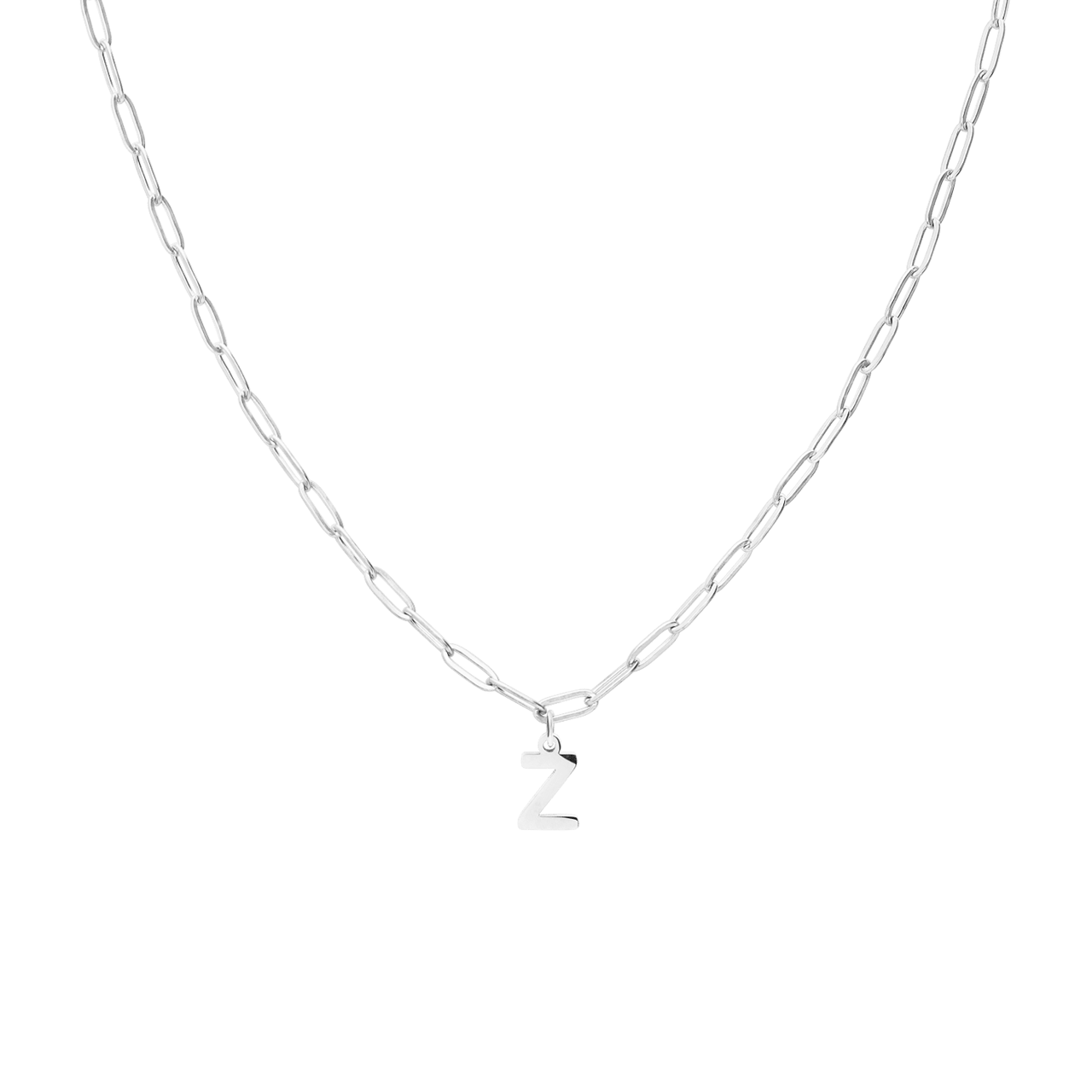 Stalen ketting closed forever met letter Z