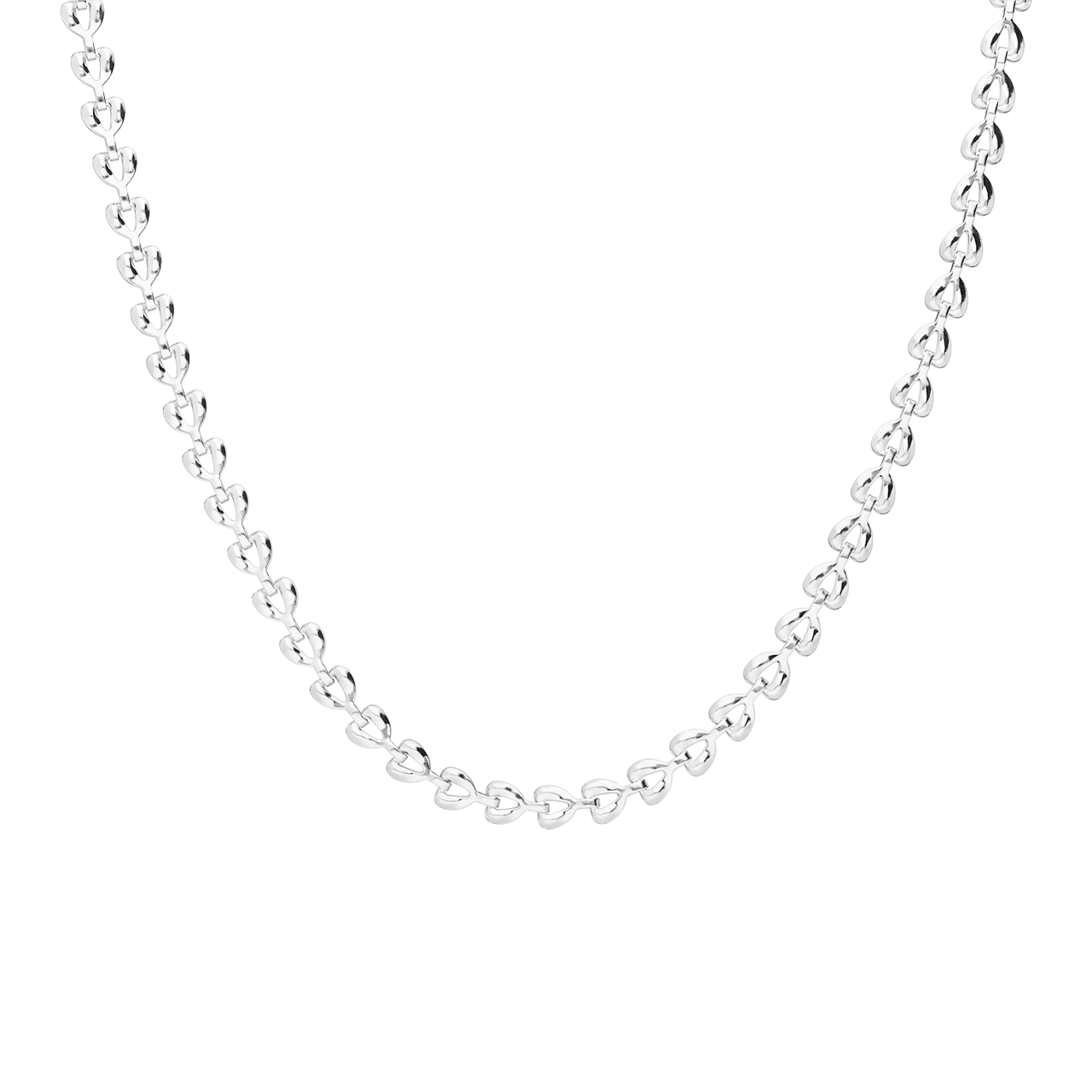 Myla stainless steel ketting met hart voor dames