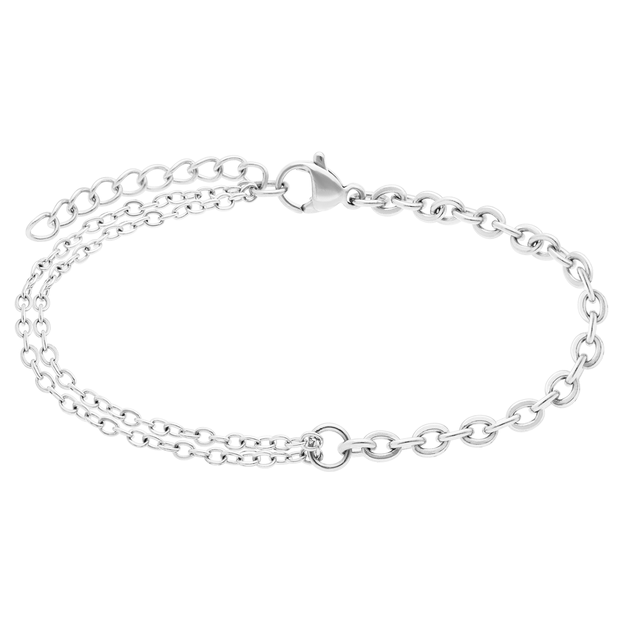 Armband aus Edelstahl mit Ankerglied