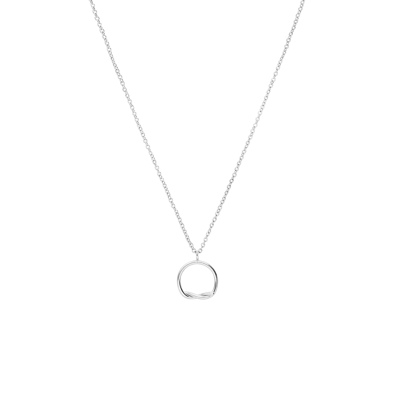 Myla stainless steel ketting met cirkel voor dames