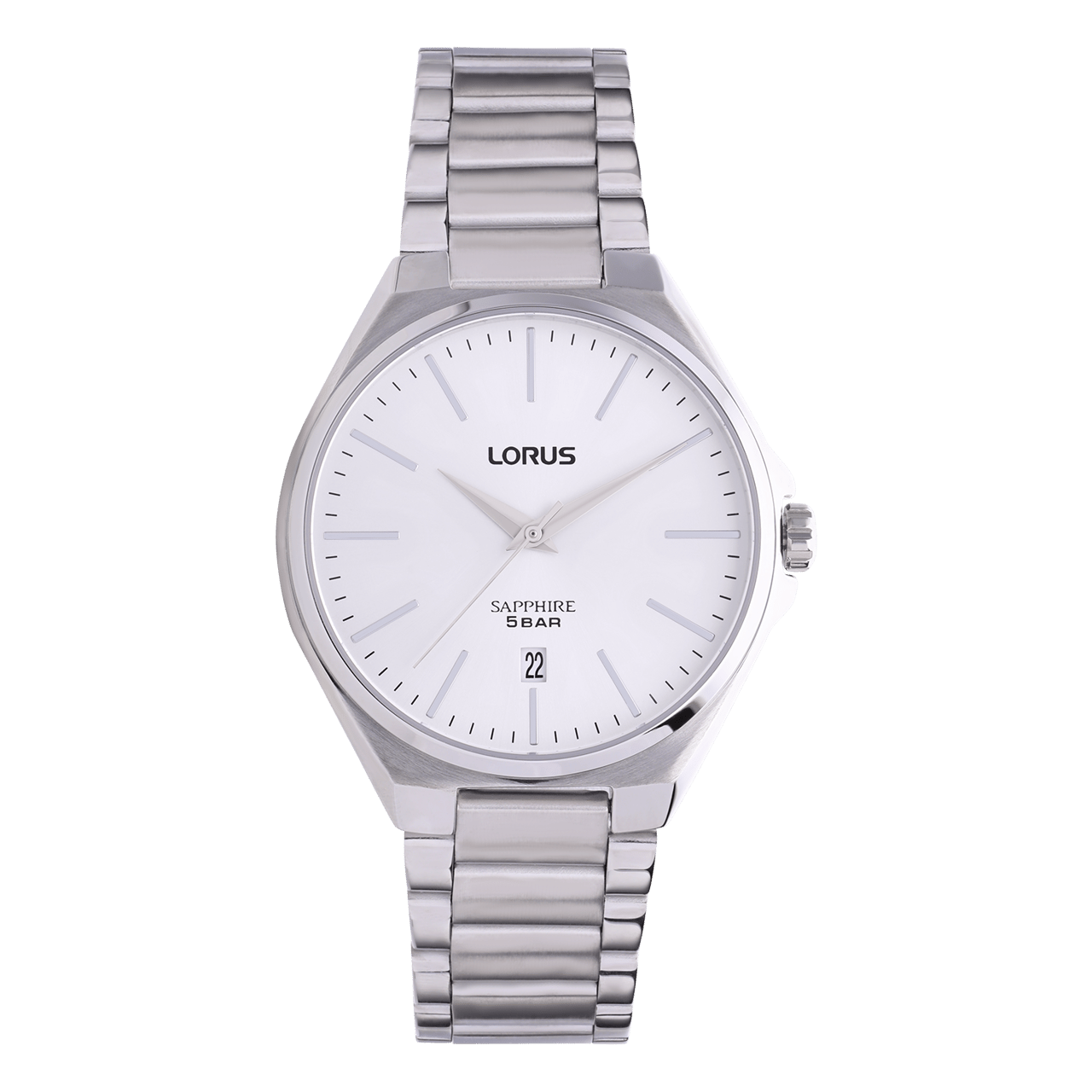 Lorus herenhorloge met stainless steel band RS949DX9