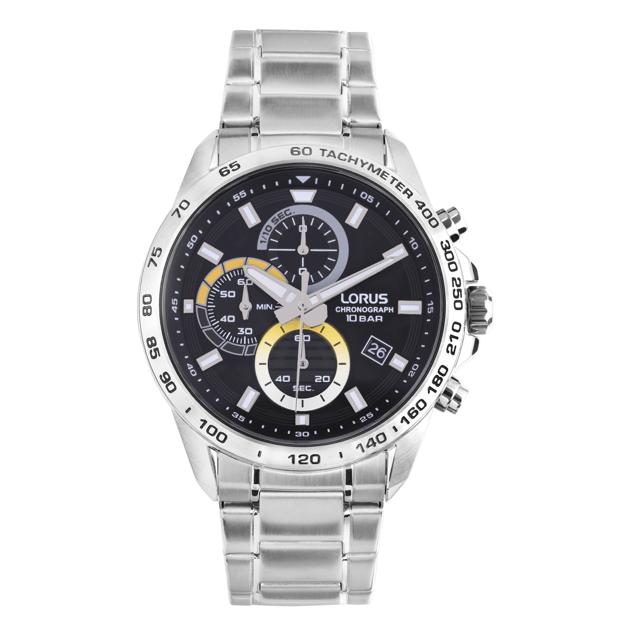 Lorus herenhorloge met stalen band RM351JX9