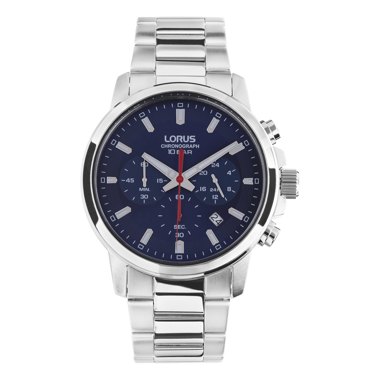 Lorus herenhorloge met stalen band RT323KX9