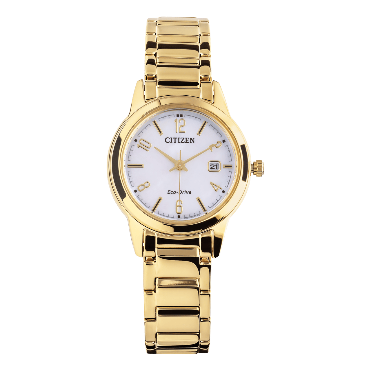 Citizen Damenarmbanduhr FE1242-78D, goldfarben