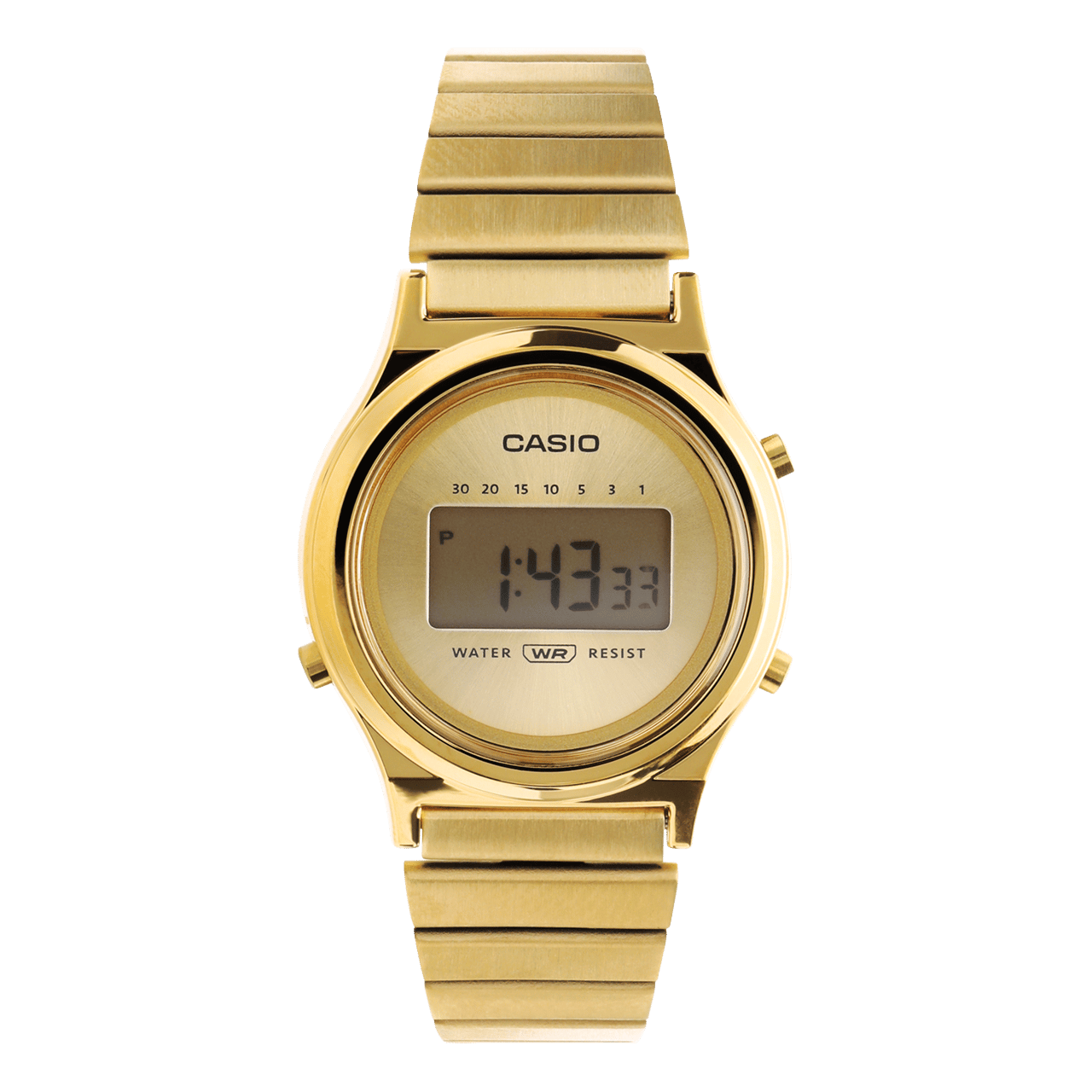 Casio retro dameshorloge goudkleurig LA700WEG-9AEF