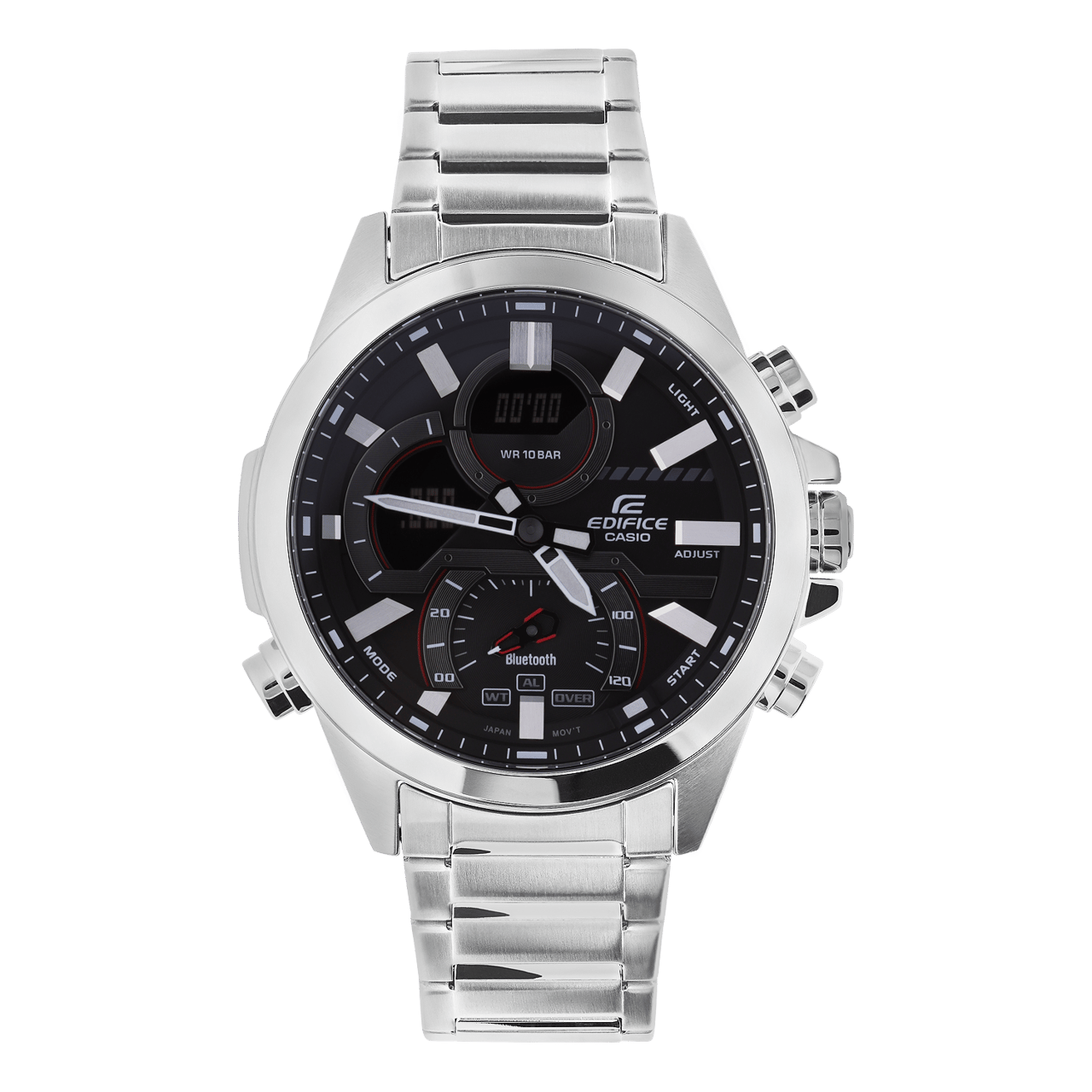 Edifice horloge stainless steel band ECB-30D-1AEF
