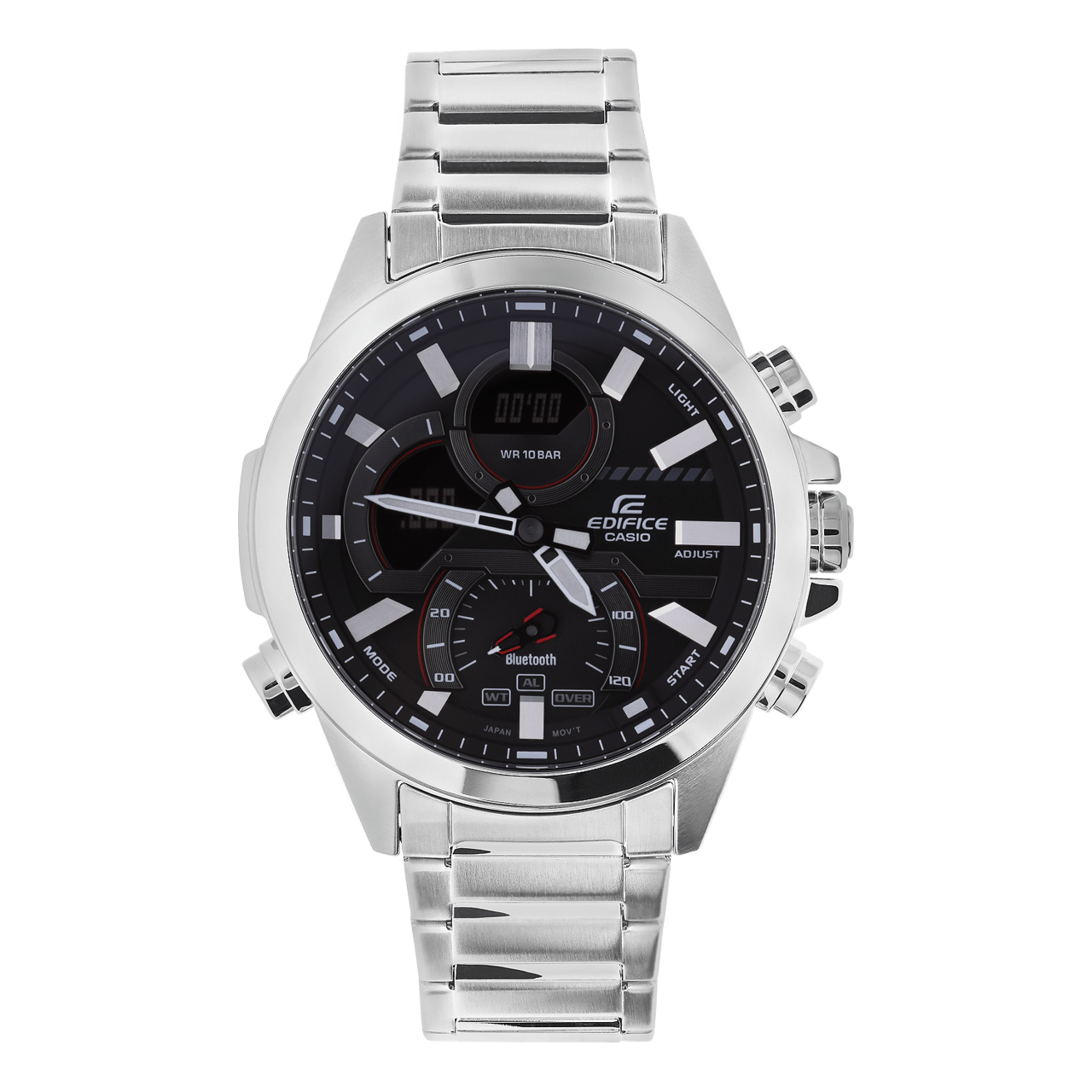 Edifice horloge stalen band ECB-30D-1AEF