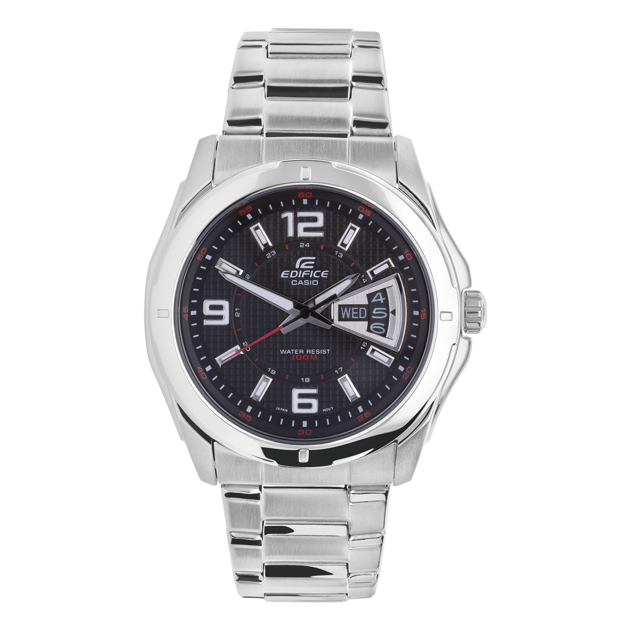 Edifice horloge stalen band EF-129D-1AVEF
