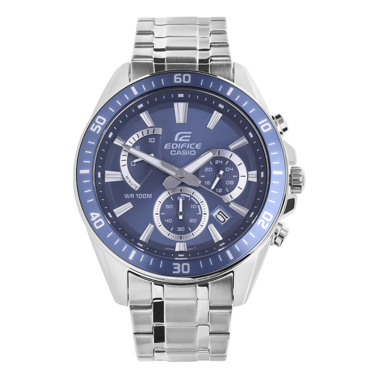 Edifice Uhr mit Armband aus Edelstahl EFR-552D-2AVUEF