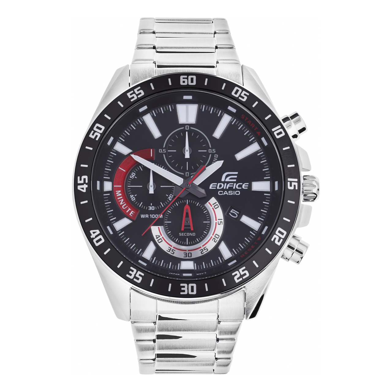 Edifice Uhr mit Armband aus Edelstahl EFV-620D-1A4VUEF