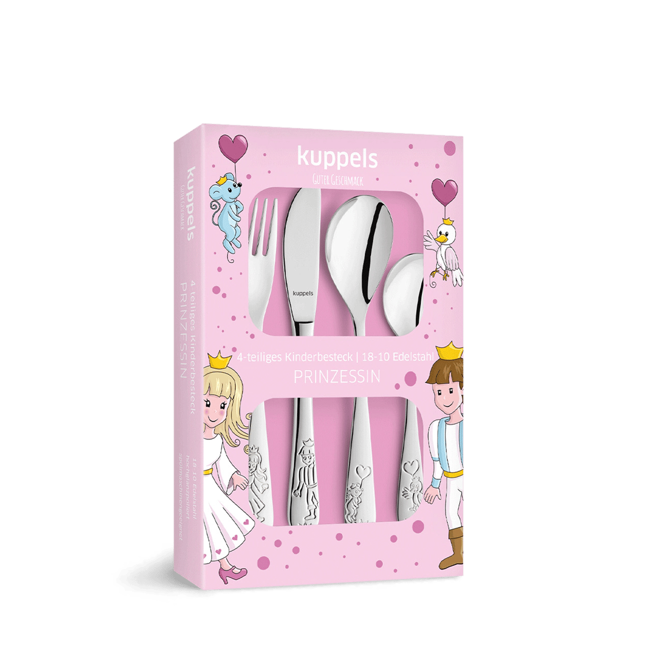 Besteckset Prinzessin 4-teilig