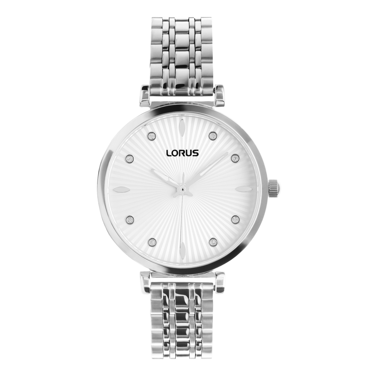 Lorus dameshorloge staal zilverkleurig  RG261XX9