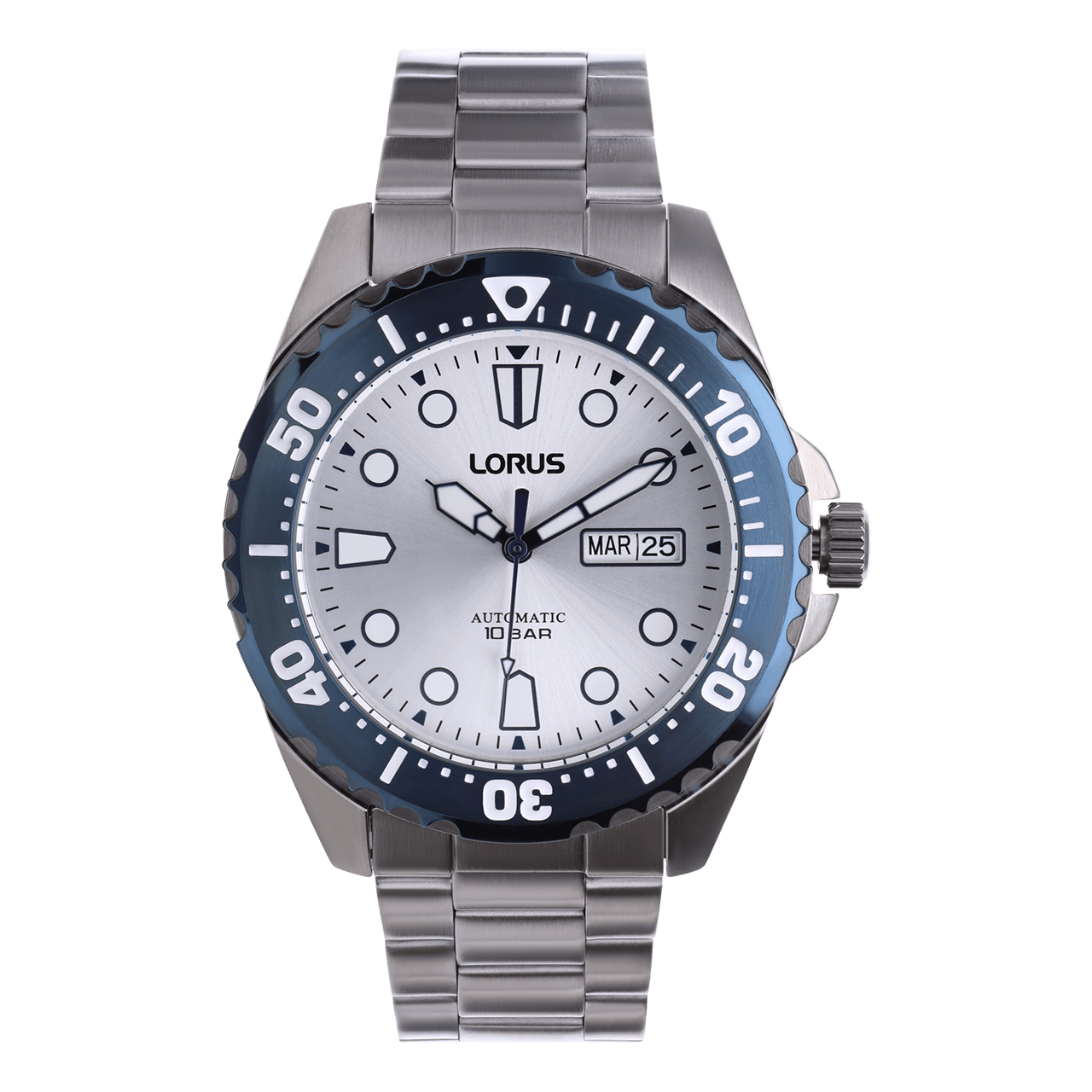 Lorus Herrenuhr, Sport, Zifferblatt weiß, RL477BX9