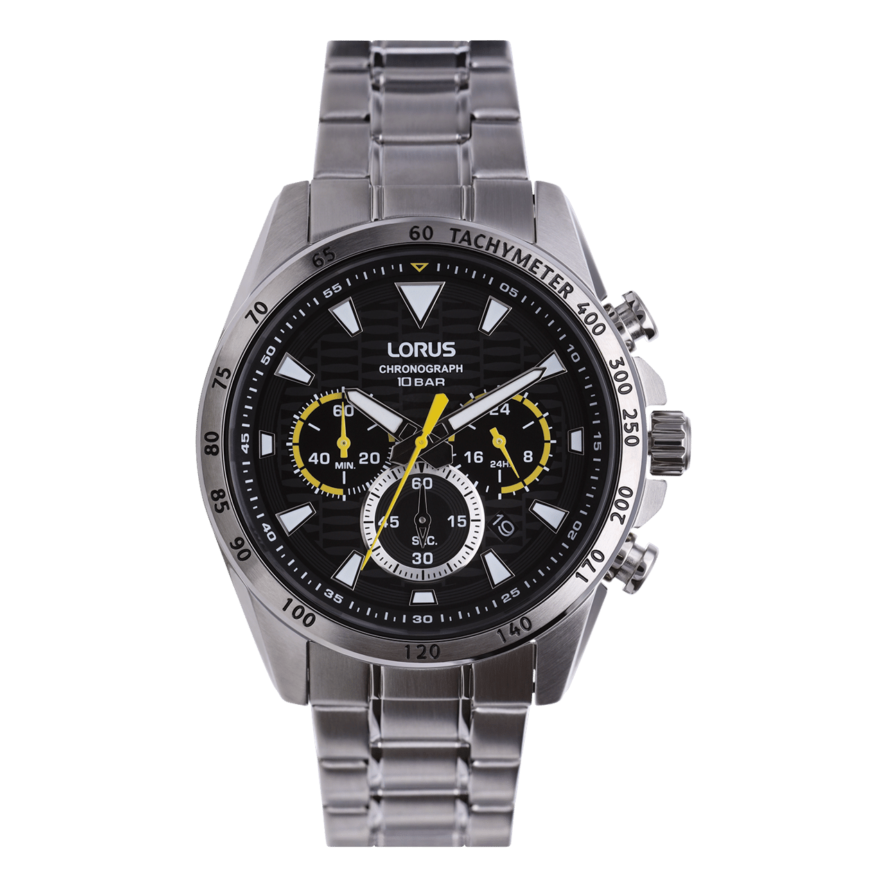 Lorus herenhorloge chronograph stainless steel RT351KX9