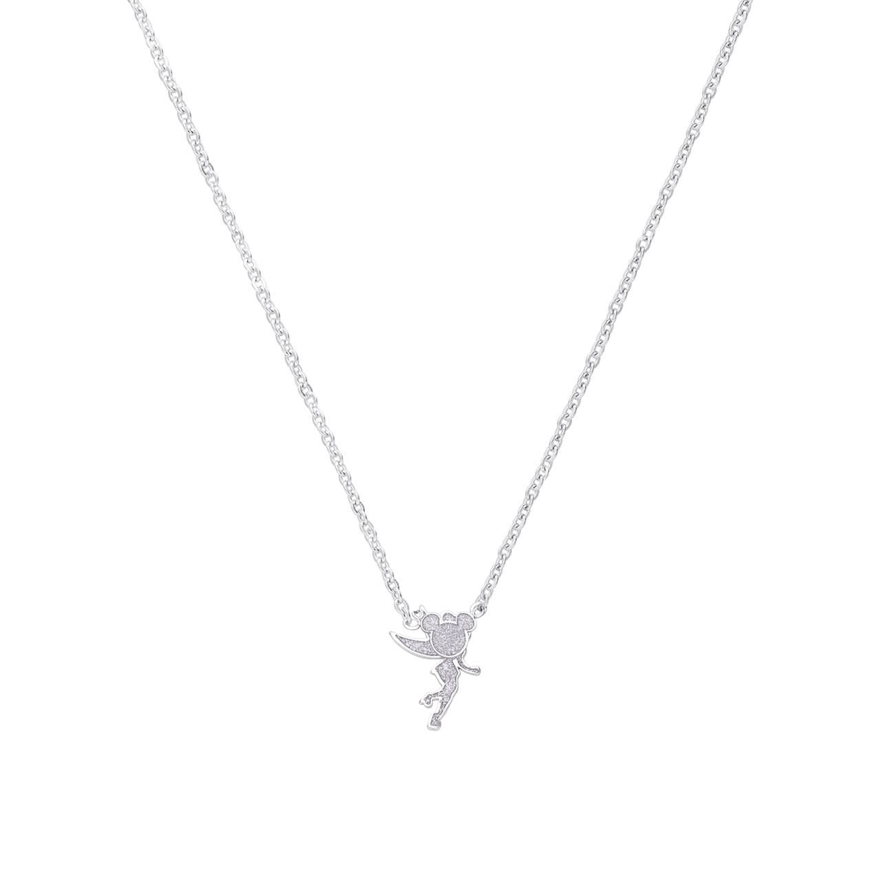 Disney - Stainless steel ketting Tinkerbell met glitter