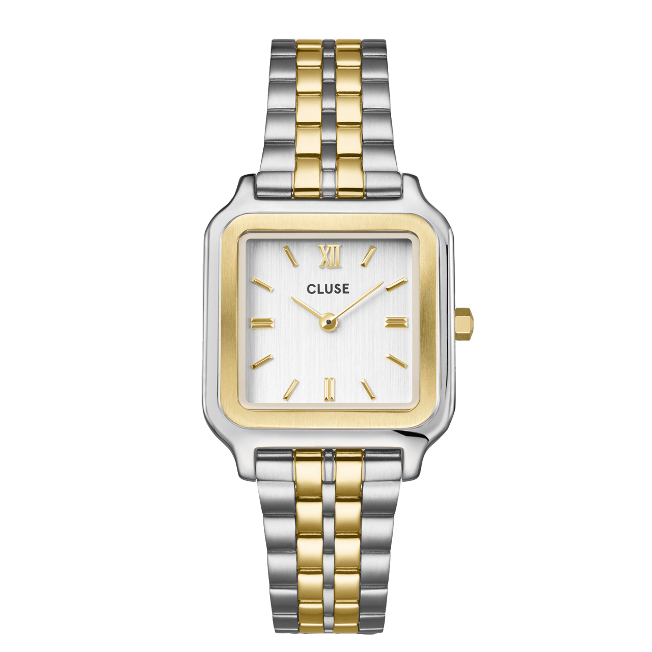 CLUSE – Armbanduhr für Damen „Gracieuse“ aus zweifarbigem Edelstahl