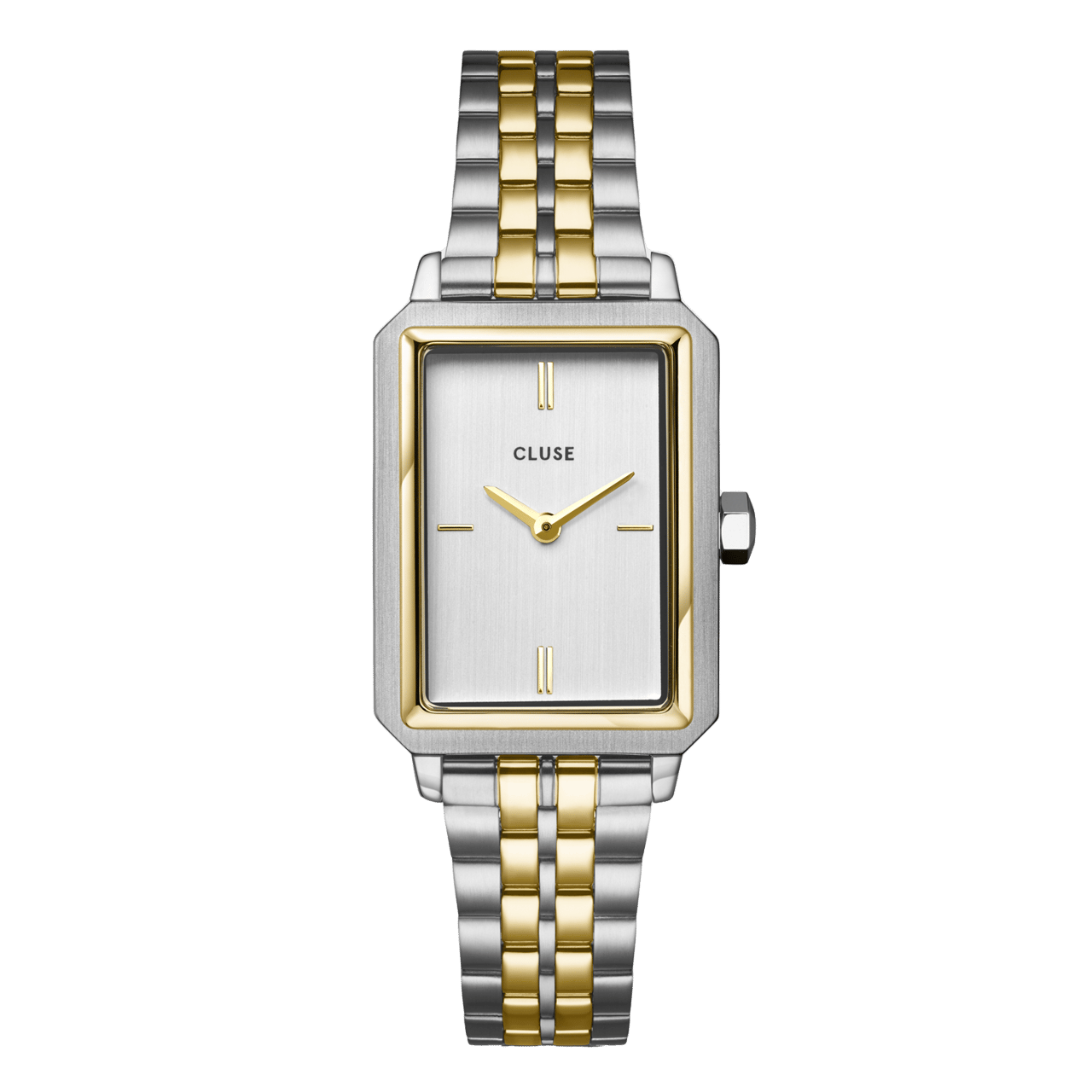 CLUSE - Fluette stainless steel dameshorloge bicolor