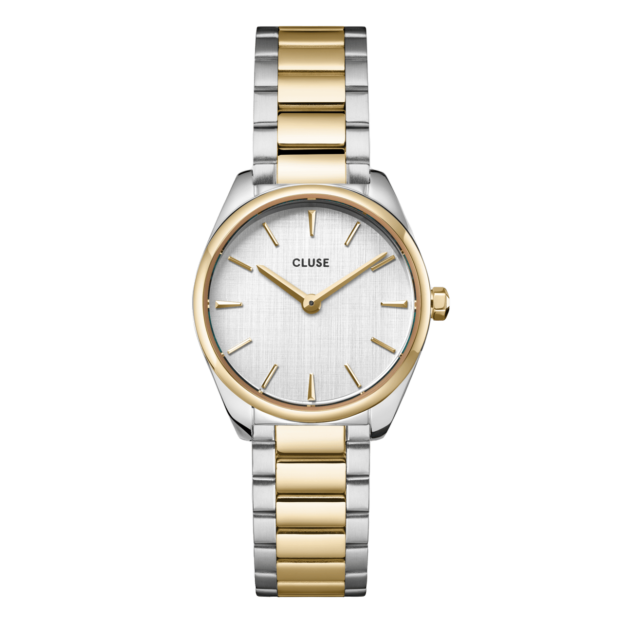 CLUSE – Armbanduhr für Damen „Féroce Mini“ aus zweifarbigem Edelstahl
