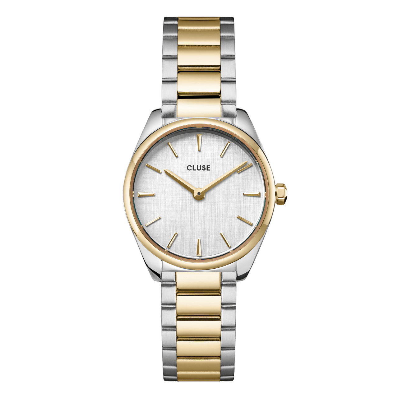 CLUSE - Féroce Mini stainless steel dameshorloge bicolor