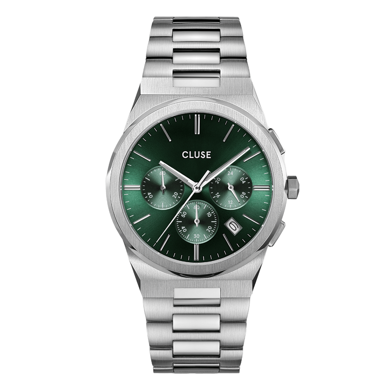 CLUSE – Multifunction Vigoureux, Armbanduhr für Herren, Grün