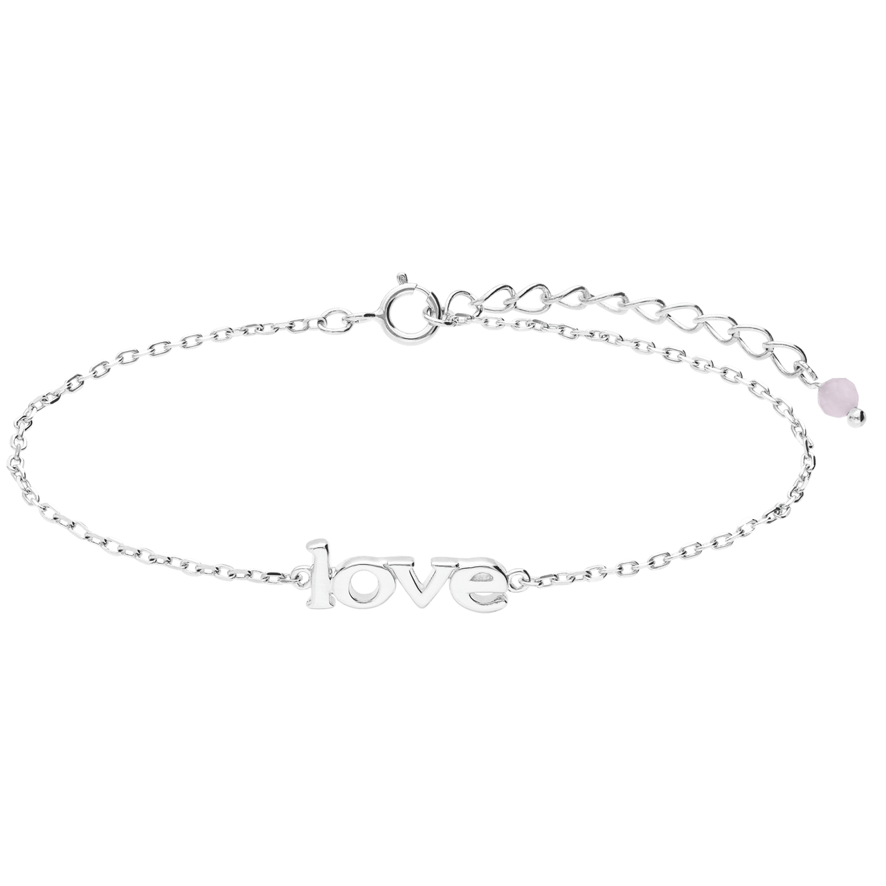 Armband aus 925 Silber, „Love”