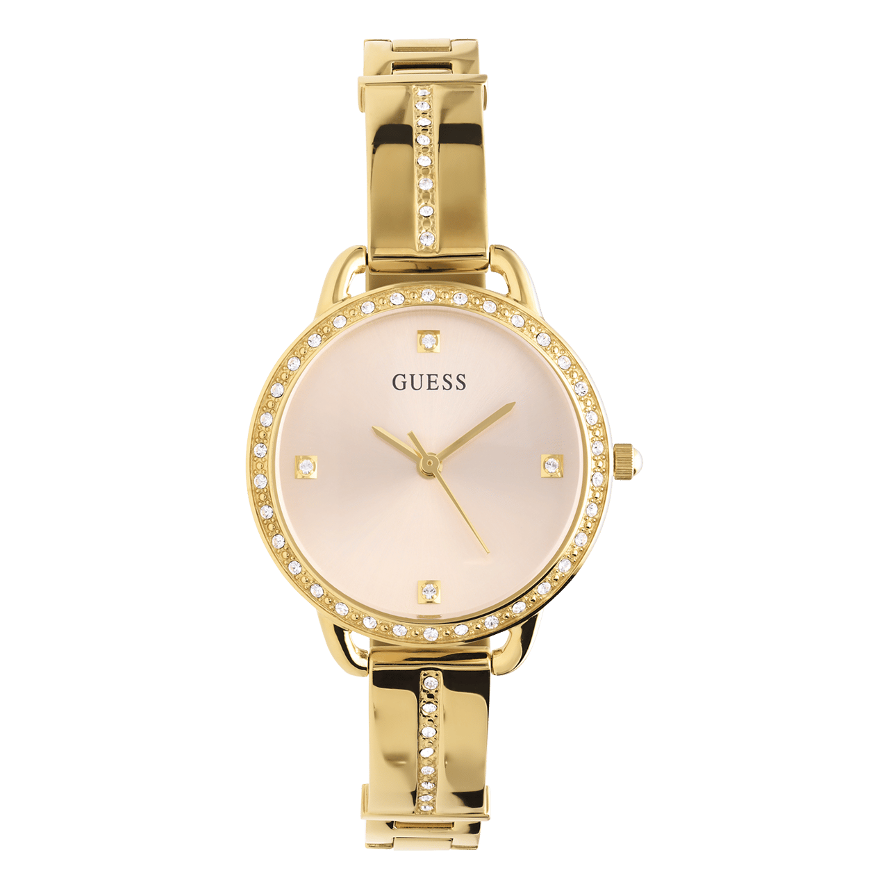 Guess Bellini  Analoog Dames Horloge Goudkleurig GW0022L2