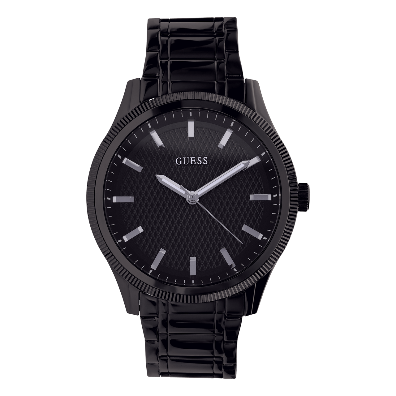 Guess stainless steel herenhorloge zwart  DEX GW0626G3