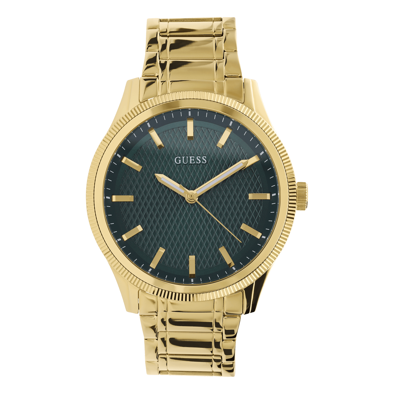 Guess stainless steel herenhorloge goudkleurig DEX GW0626G2